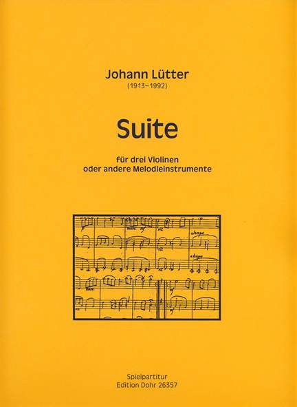 Luetter, J: Suite