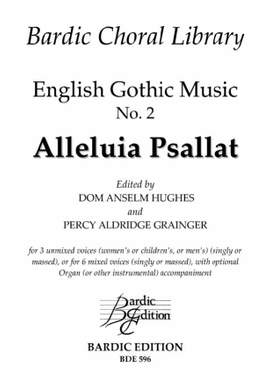 Alleluia let us sing