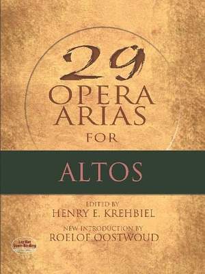 Twenty-Nine Opera Arias for Altos