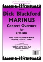 Blackford, Dick: Marinus Concert Overture Score