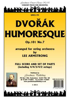 Dvořák, Antonín: Humoresque (arr Armstrong)