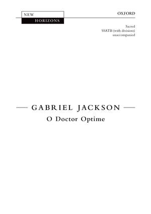 Jackson, Gabriel: O Doctor Optime [NH112]