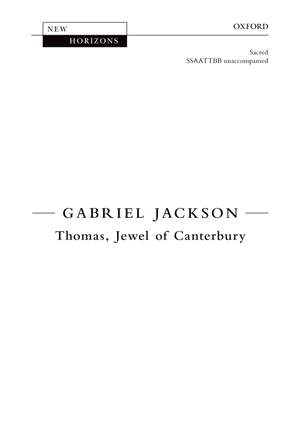 Jackson, Gabriel: Thomas Jewel of Canterbury [NH113]