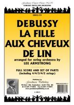 Debussy, Claude: Fille aux cheveux de lin Score