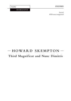 Skempton, Howard: Third Magnificat and Nunc Dimittis
