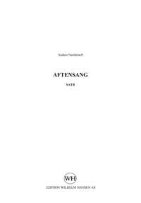 Anders Nordentoft: Aftensang