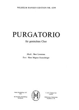 Bent Lorentzen: Purgatorio