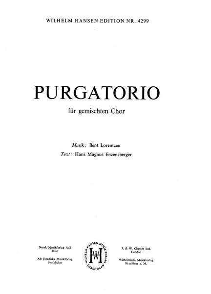 Bent Lorentzen: Purgatorio