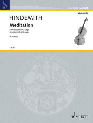 Hindemith, P: Meditation