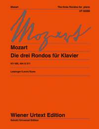 Mozart, W A: The three Rondos KV 485, 494 & 511