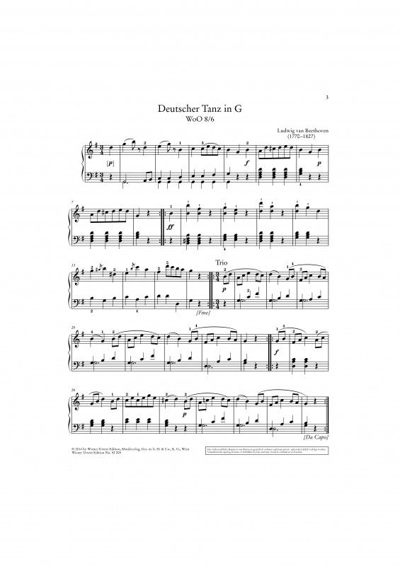 stabil ganske enkelt ordbog Beethoven - Schubert - Hummel Vol. 3 | Presto Music