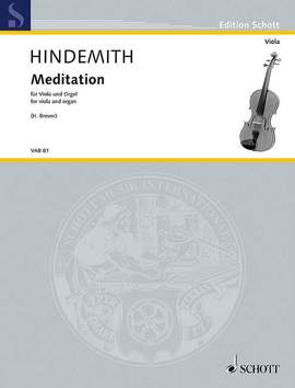 Hindemith, P: Meditation