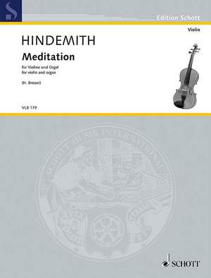 Hindemith, P: Meditation