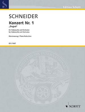 Schneider, E: Konzert Nr.1 "Dugud"