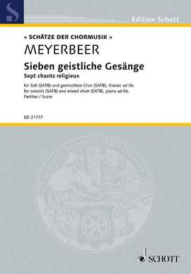 Meyerbeer, G: Sieben geistliche Gesänge