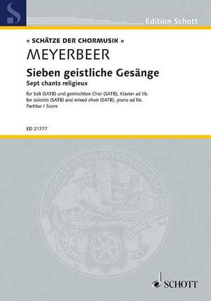 Meyerbeer, G: Sieben geistliche Gesänge
