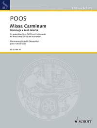 Poos, H: Missa Carminum