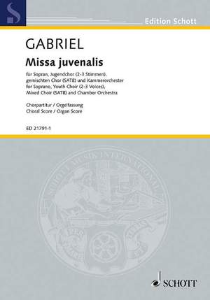 Gabriel, T: Missa juvenalis