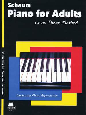 Piano for Adults, Level 3 Product Image