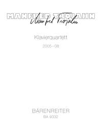 Trojahn, Manfred: Piano Quartet