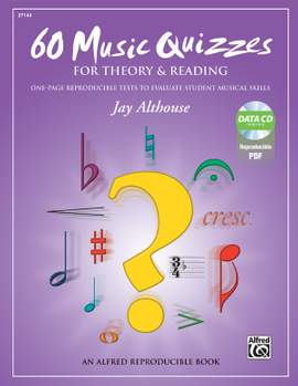 60 Music Quizzes for Theory and Reading