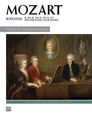 Wolfgang Amadeus Mozart: Sonatas for One Piano, Four Hands