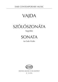 János Vajda: Sonata for solo violin