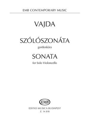 János Vajda: Sonata for solo violoncello