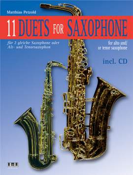Matthias Petzold: 11 Duets for Saxophone