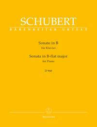 Schubert, Franz: Sonata for Piano B-flat major D 960