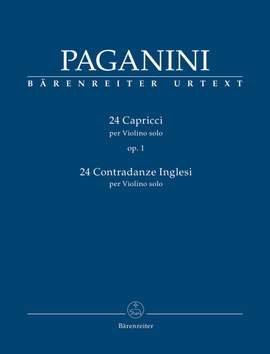 Paganini, Niccolò: 24 Capricci op. 1 / 24 Contradanze Inglesi for Violin solo