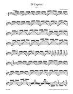 Paganini, Niccolò: 24 Capricci op. 1 / 24 Contradanze Inglesi for Violin solo Product Image