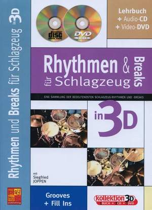 Joppen, S: Rhythmen und Breaks für Schlagzeug in 3D