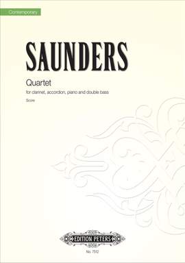 Saunders, Rebecca: Quartet