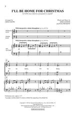 Walter Kent: I'll be Home for Christmas SATB Product Image