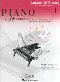 Nancy Faber_Randall Faber: Piano Adventures All-In-Two Level 1 Lesson/Theory