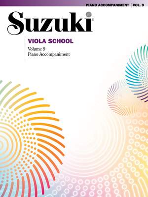 Suzuki Viola School Piano Acc., Volume 9