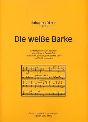 Luetter, J: Die weiße Barke