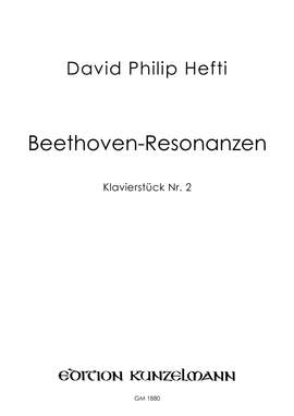 Hefti, David Philip: Beethoven-Resonanzen, Klavierstück Nr. 2