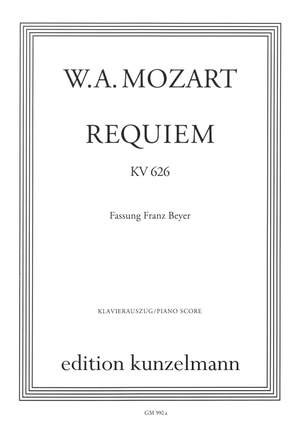 Mozart, Wolfgang Amadeus: Requiem (Neufassung von 2006)  KV 626
