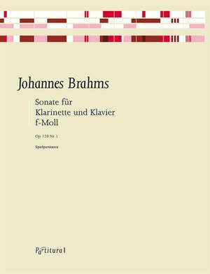 Brahms, J: Sonate f-Moll op. 120/1