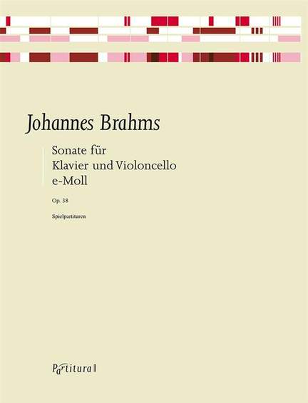 Brahms, J: Sonate 1 e-moll op 38