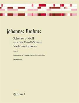 Brahms, J: Scherzo c-moll aus der F A E Sonate WOO 2
