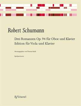 Schumann, R: 3 Romanzen op 94