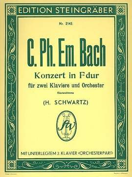 Bach, C P E: Konzert F-Dur