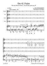 Mendelssohn Bartholdy, Felix: Der 42. Psalm "Wie der Hirsch schreit" (Psalm 42 "As the Hart Pants") op. 42 Product Image