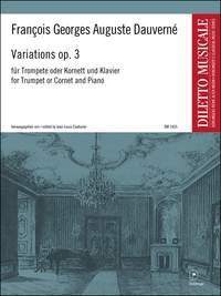 Dauverné, F G A: Variationes op. 3
