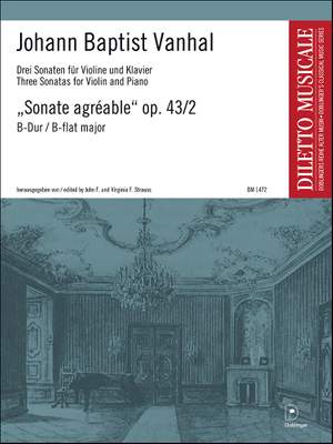 Johann Baptist Vanhal: Sonate agreable B-Dur op.43-2