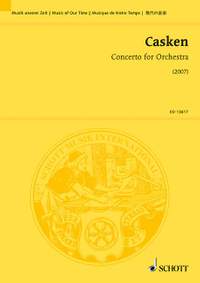 Casken, J: Concerto for Orchestra