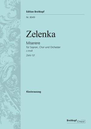 Zelenka, Jan Dismas: Miserere c-moll ZWV 57